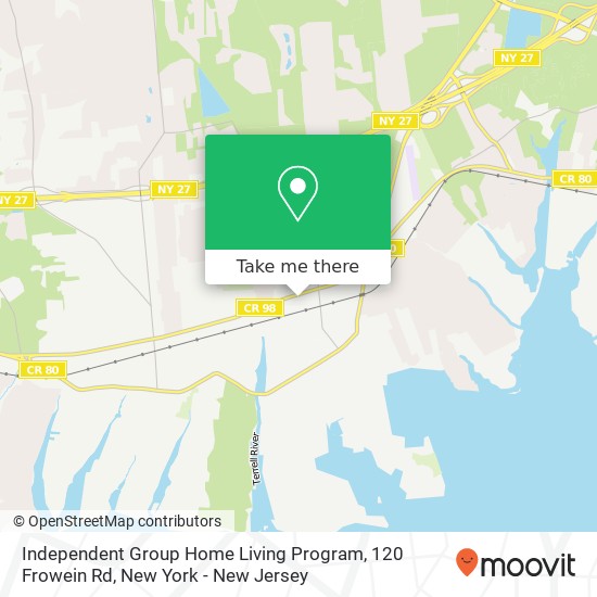 Independent Group Home Living Program, 120 Frowein Rd map