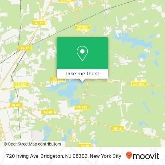 720 Irving Ave, Bridgeton, NJ 08302 map
