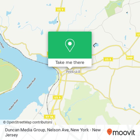 Mapa de Duncan Media Group, Nelson Ave