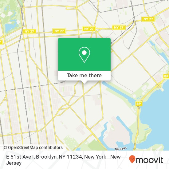 E 51st Ave I, Brooklyn, NY 11234 map