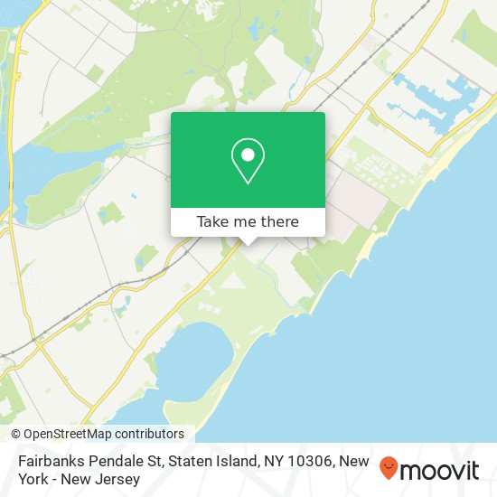 Fairbanks Pendale St, Staten Island, NY 10306 map