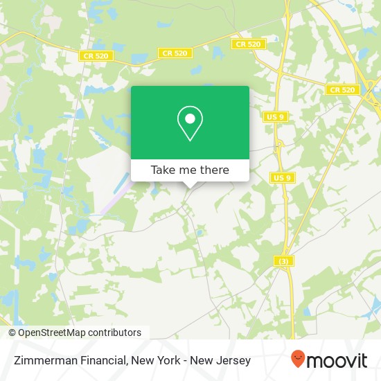 Mapa de Zimmerman Financial