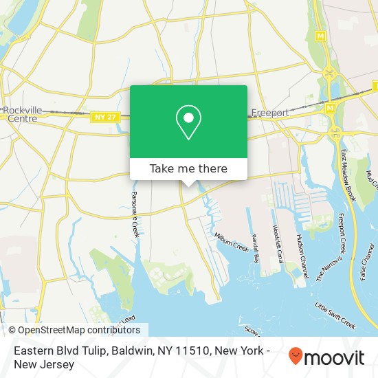 Eastern Blvd Tulip, Baldwin, NY 11510 map