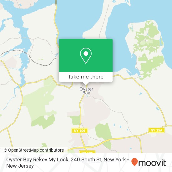 Mapa de Oyster Bay Rekey My Lock, 240 South St