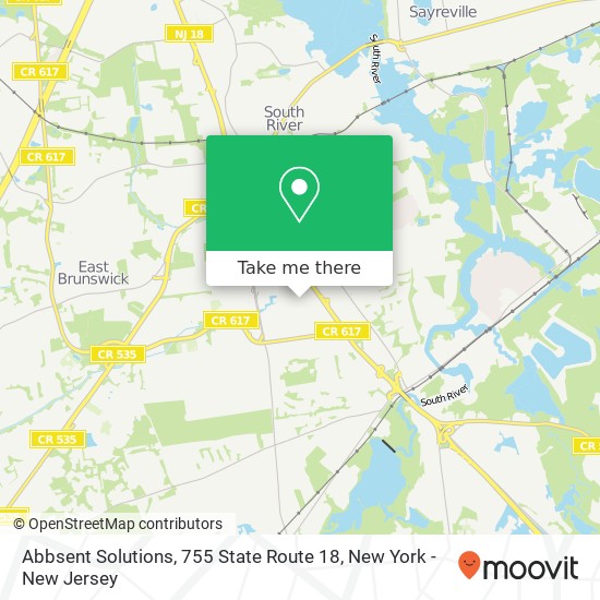 Abbsent Solutions, 755 State Route 18 map