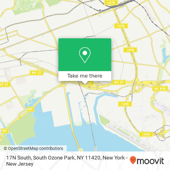 17N South, South Ozone Park, NY 11420 map