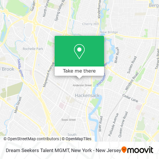 Dream Seekers Talent MGMT map
