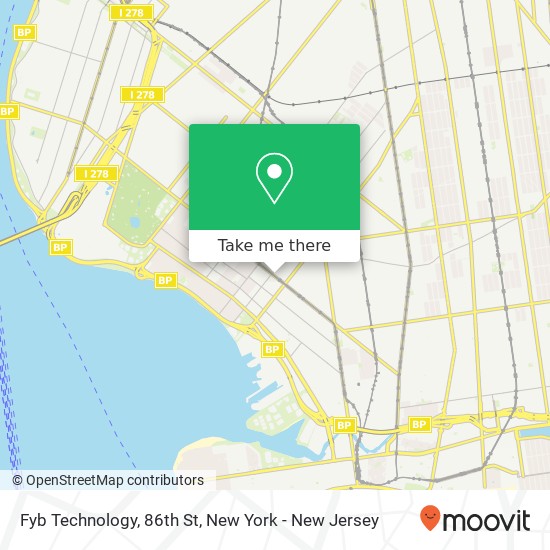 Mapa de Fyb Technology, 86th St