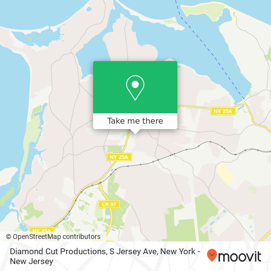 Diamond Cut Productions, S Jersey Ave map
