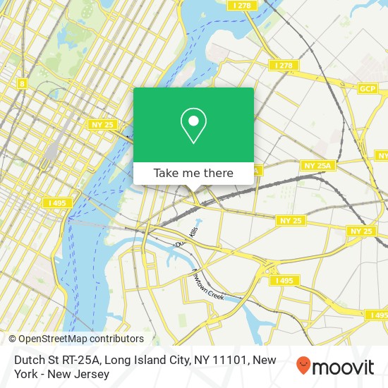 Dutch St RT-25A, Long Island City, NY 11101 map