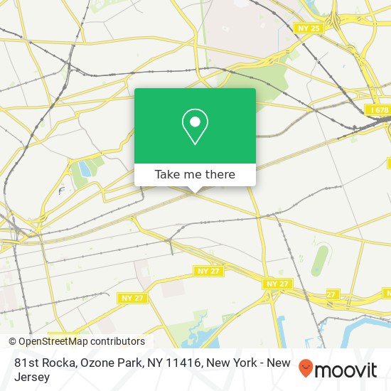81st Rocka, Ozone Park, NY 11416 map