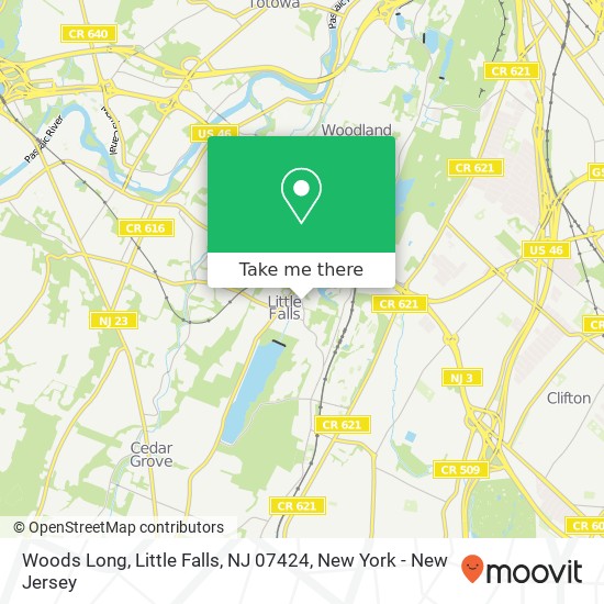 Woods Long, Little Falls, NJ 07424 map