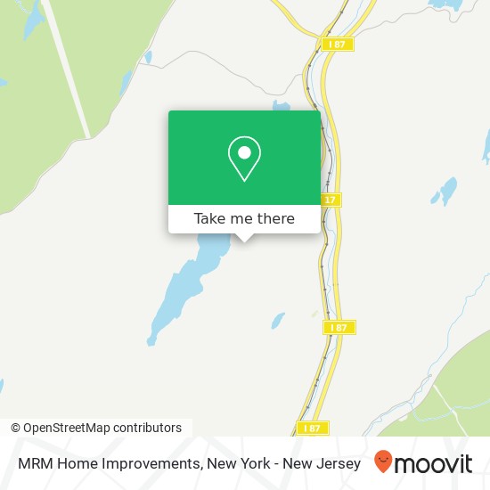 MRM Home Improvements map