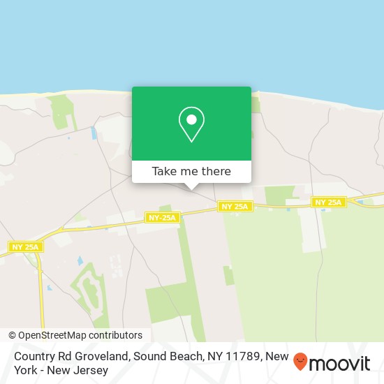 Country Rd Groveland, Sound Beach, NY 11789 map