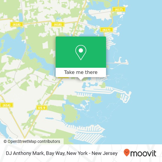 DJ Anthony Mark, Bay Way map