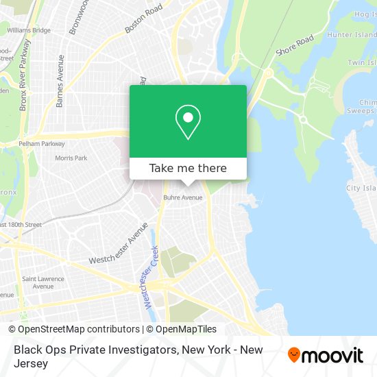 Black Ops Private Investigators map