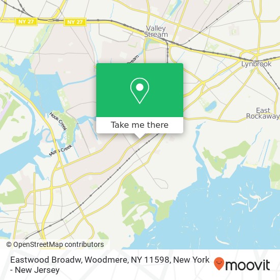 Eastwood Broadw, Woodmere, NY 11598 map