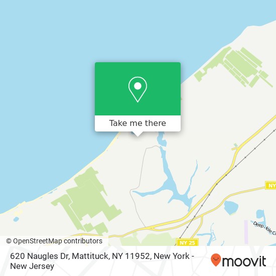 Mapa de 620 Naugles Dr, Mattituck, NY 11952