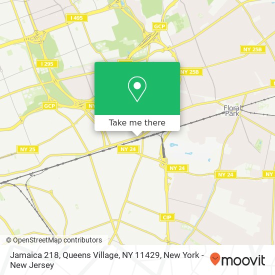 Mapa de Jamaica 218, Queens Village, NY 11429