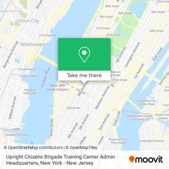 Upright Citizens Brigade Training Center Admin Headquarters map