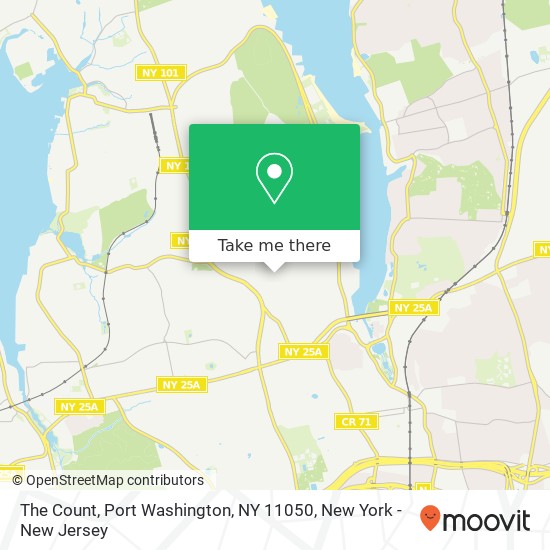 The Count, Port Washington, NY 11050 map