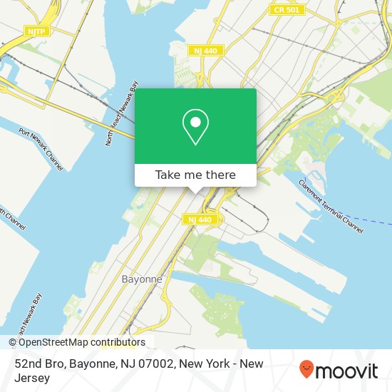 52nd Bro, Bayonne, NJ 07002 map