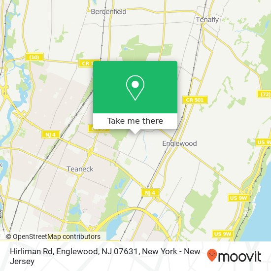 Hirliman Rd, Englewood, NJ 07631 map