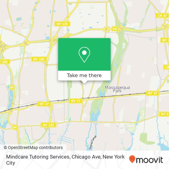 Mapa de Mindcare Tutoring Services, Chicago Ave