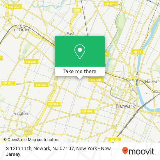 S 12th 11th, Newark, NJ 07107 map