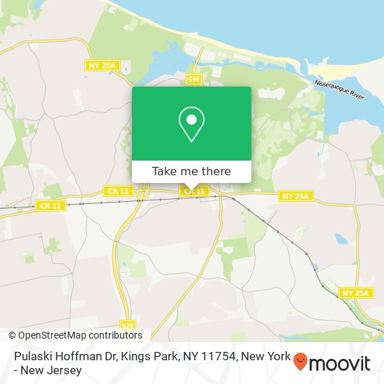 Pulaski Hoffman Dr, Kings Park, NY 11754 map