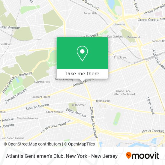 Mapa de Atlantis Gentlemen's Club