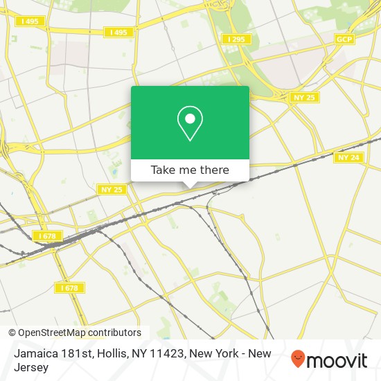 Jamaica 181st, Hollis, NY 11423 map