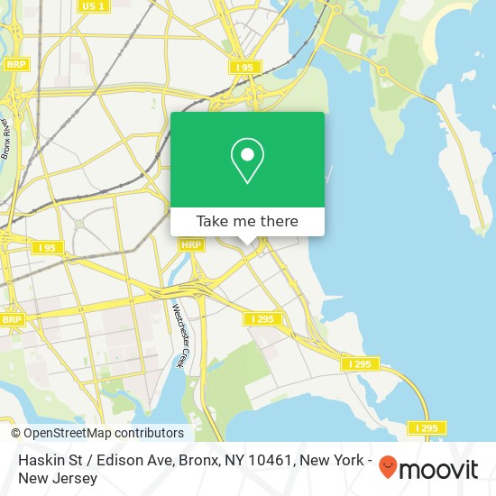 Haskin St / Edison Ave, Bronx, NY 10461 map