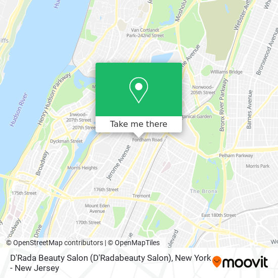 Mapa de D'Rada Beauty Salon (D'Radabeauty Salon)