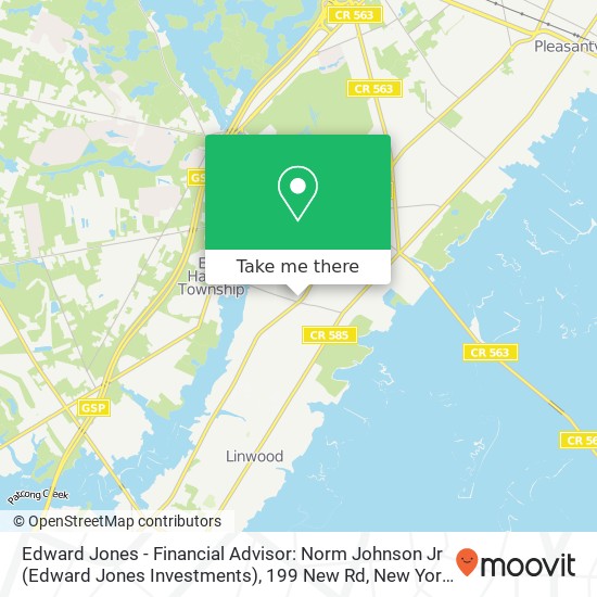 Edward Jones - Financial Advisor: Norm Johnson Jr (Edward Jones Investments), 199 New Rd map