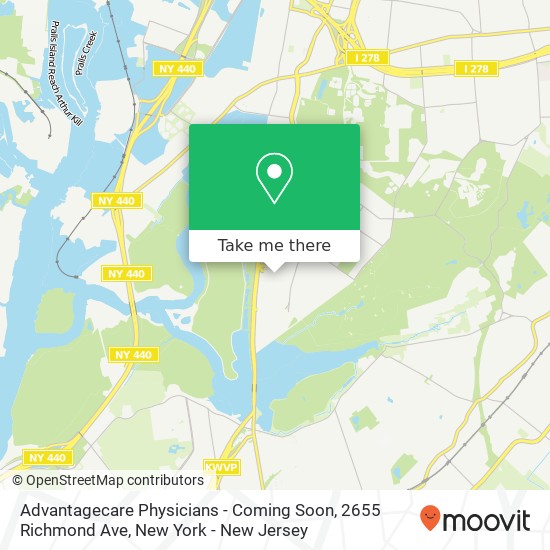 Mapa de Advantagecare Physicians - Coming Soon, 2655 Richmond Ave