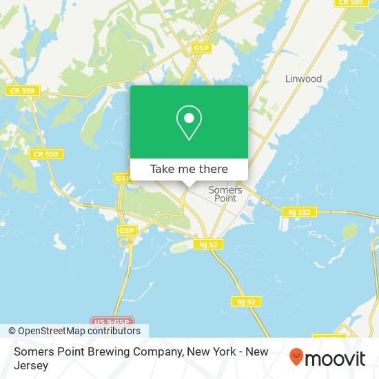 Somers Point Brewing Company map