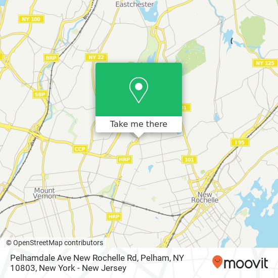 Pelhamdale Ave New Rochelle Rd, Pelham, NY 10803 map
