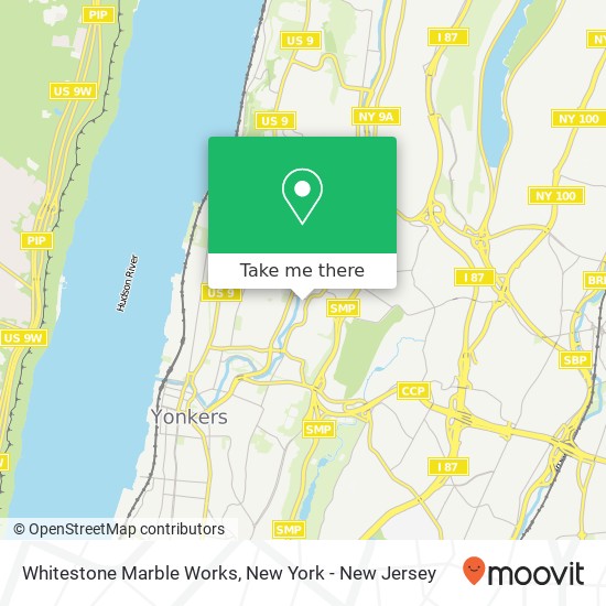 Whitestone Marble Works map