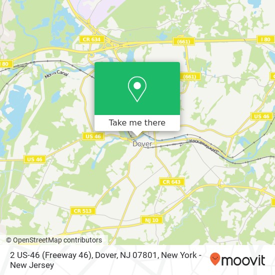 2 US-46 (Freeway 46), Dover, NJ 07801 map