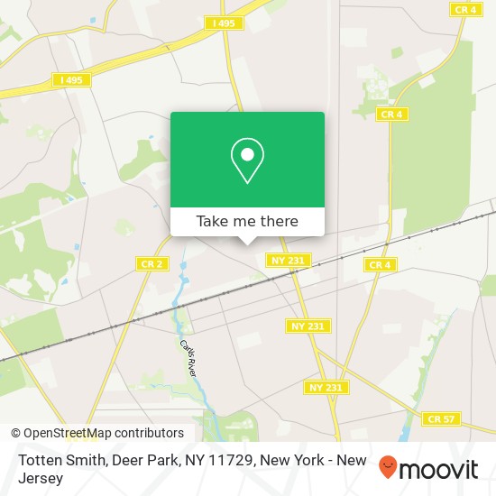 Mapa de Totten Smith, Deer Park, NY 11729