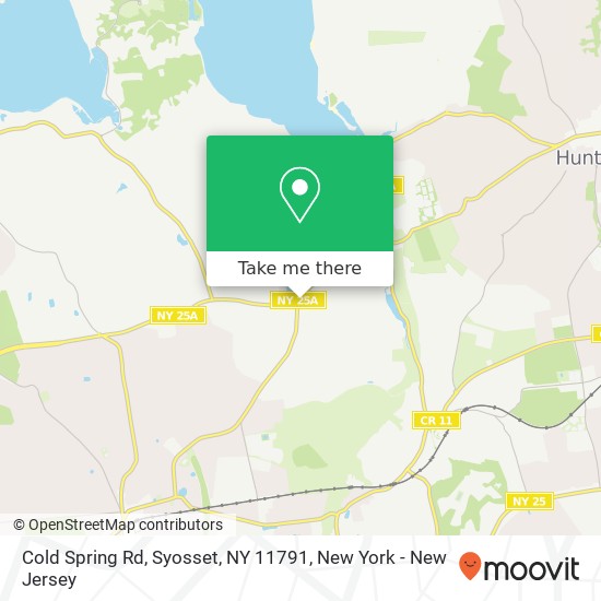 Mapa de Cold Spring Rd, Syosset, NY 11791