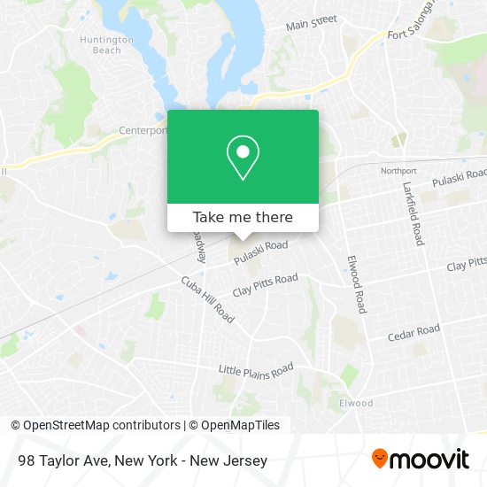 98 Taylor Ave map