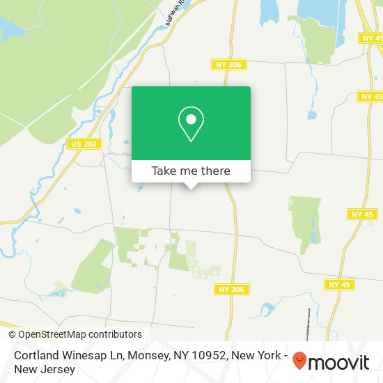Cortland Winesap Ln, Monsey, NY 10952 map