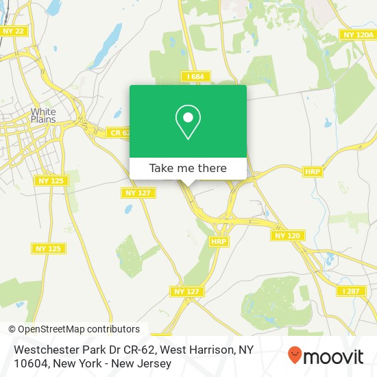 Mapa de Westchester Park Dr CR-62, West Harrison, NY 10604