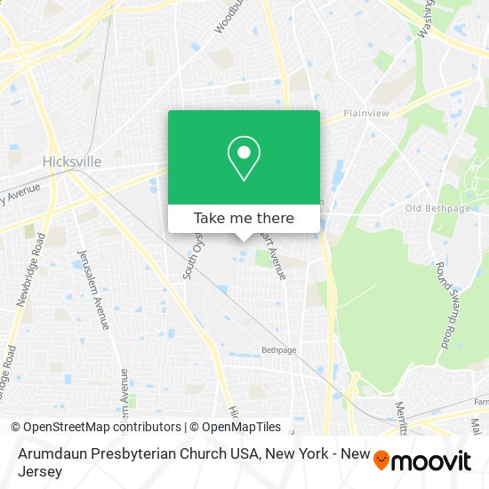 Arumdaun Presbyterian Church USA map