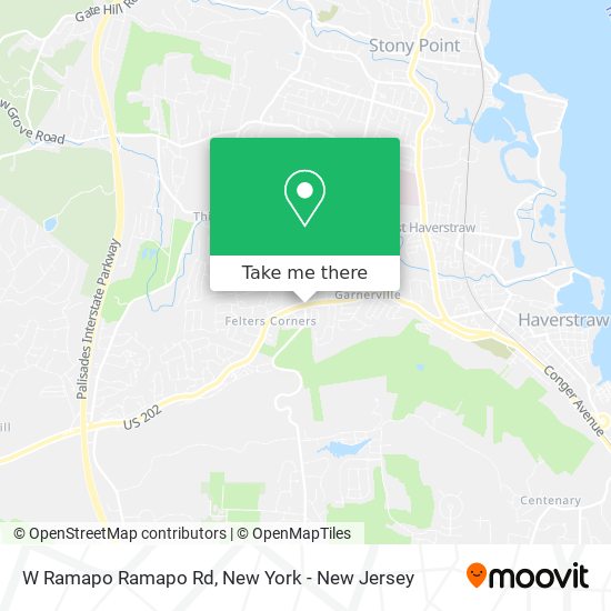 Mapa de W Ramapo Ramapo Rd