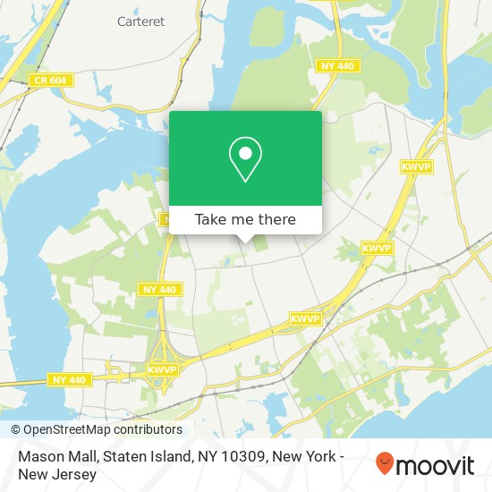 Mason Mall, Staten Island, NY 10309 map