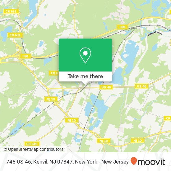 745 US-46, Kenvil, NJ 07847 map