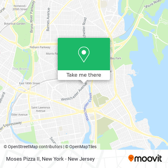 Moses Pizza II map